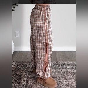 Plaid pants